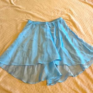 Beautiful floating ballet circle skirt